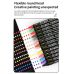 Набір акрилових маркерів 36 кольорів для малювання, декору та творчості Набір акрилових маркерів 36 кольорів для малювання, декору та творчості