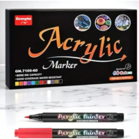 GuangNa Acrylic Marker GN.7100 60 шт — акрилові маркери для хобі та DIY