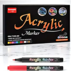 GuangNa Acrylic Marker GN.7100 60 шт — акрилові маркери для хобі та DIY