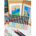 Набір маркерів GuangNa Acrylic Brush Marker GN.8101 | Акрилові художні маркери 288 шт з пензликовим наконечником Набір маркерів GuangNa Acrylic Brush Marker GN.8101 | Акрилові художні маркери 288 шт з пензликовим наконечником