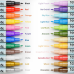 Акрилові маркери Flysea 24 кольори, точний наконечник 0,5 мм, для дизайну нігтів, малювання візерунків, скетчингу та DIY
