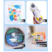 Маркер-кисть GuangNa Acrylic GN.8101 12 кольорів для творчості, малювання, DIY